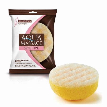 Aquamassage Synthetic Massage Sponge Yellow