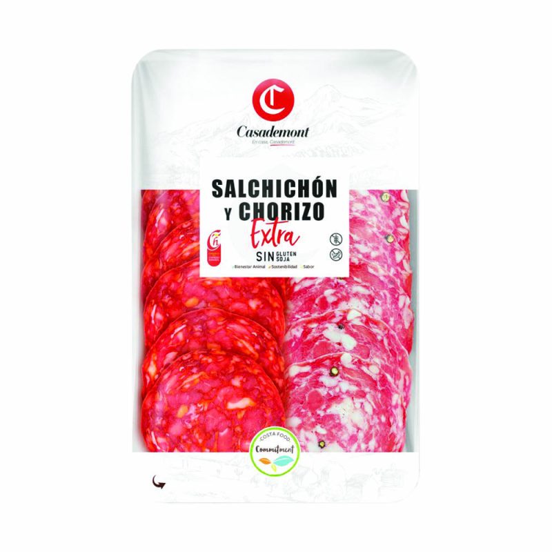 Casademont Salchichon and Chorizo 100g