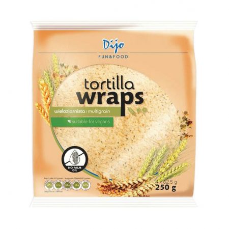 Dijo Multigrain Wheat Tortilla Wraps 248g