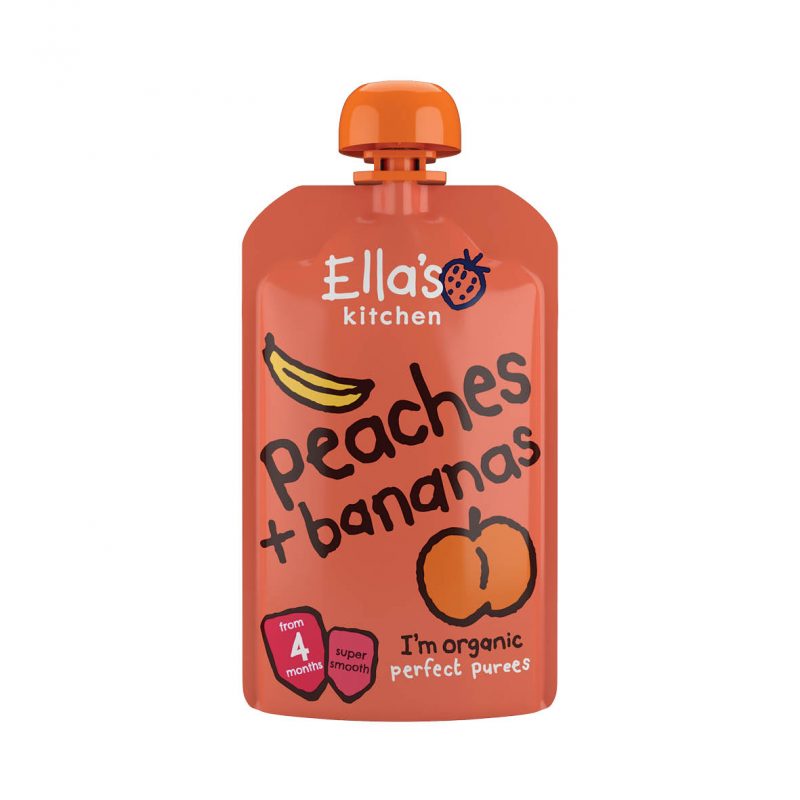 Ella's Kitchen peaches and bananas