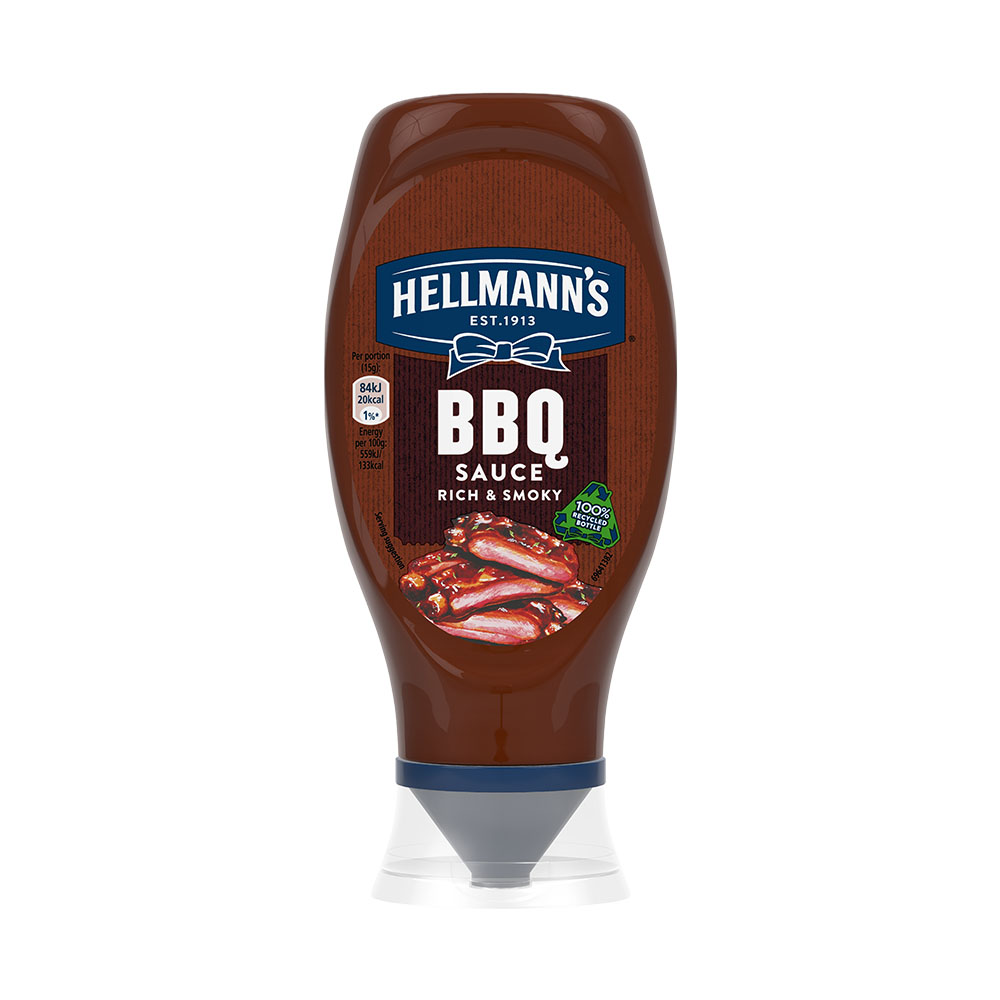 Hellmann's BBQ Sauce Squeezy 490ml - What's Instore