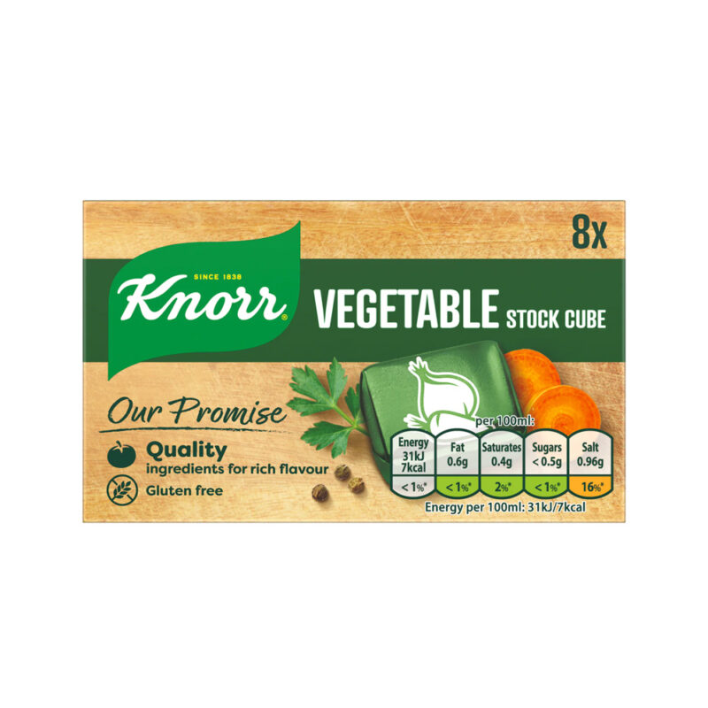 Knorr Cubes Vegetable 80g