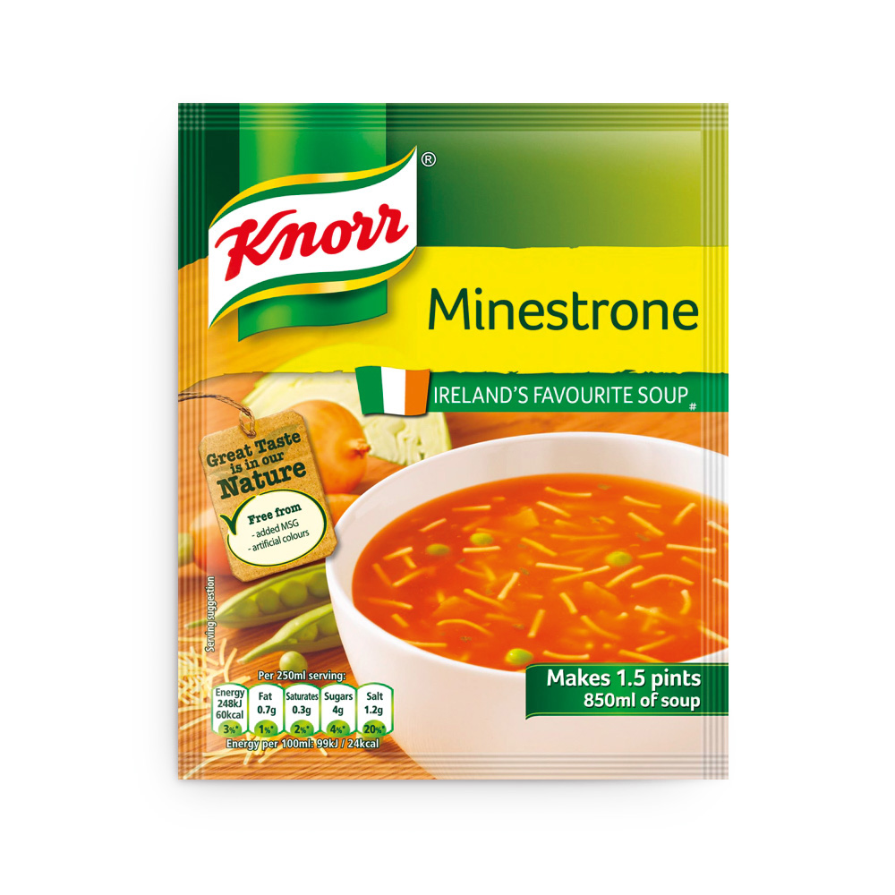 med tiden ballon gift Knorr Minestrone Soup - What's Instore