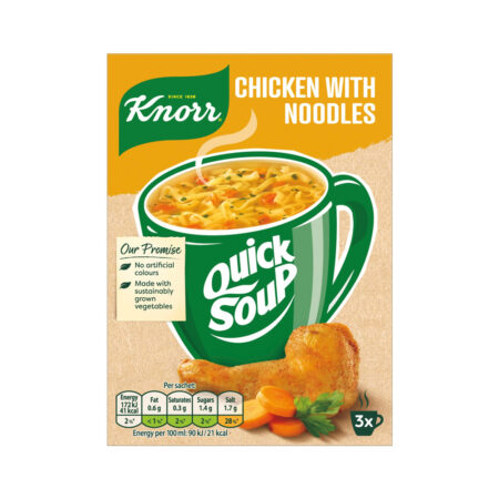 Knorr Quick Soup Chicken Noodle (3 sachets)