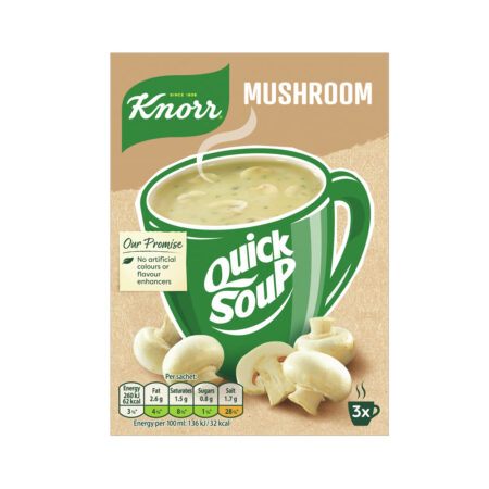 Knorr Quick Soup Mushroom (3 sachets)