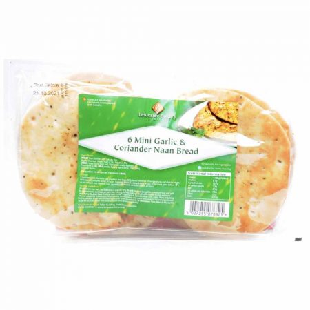Leicester Bakery Mini Garlic Naan Bread