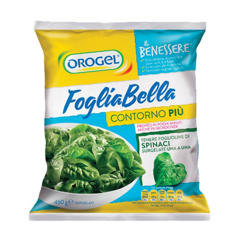 Orogel Spinach Leaves Foglia Bella