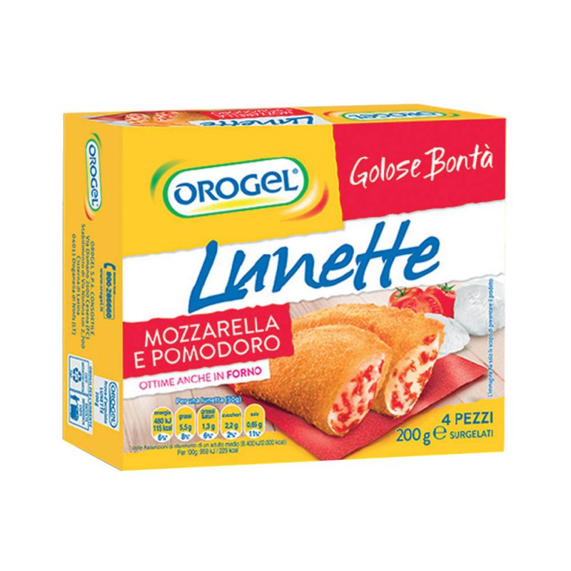 Orogel Lunette Mozzarella & Tomato