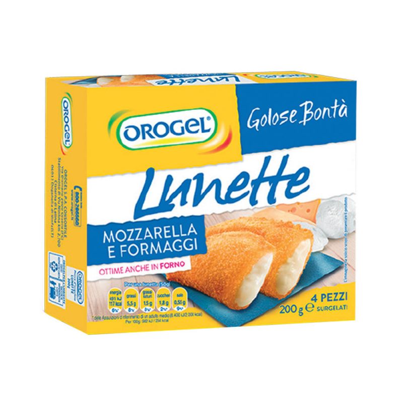 Orogel Lunette Mozzarella & Cheese