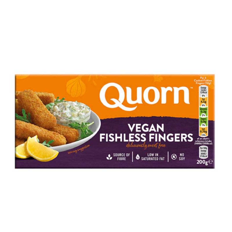 Quorn Vegan Fishless Fingers 200g