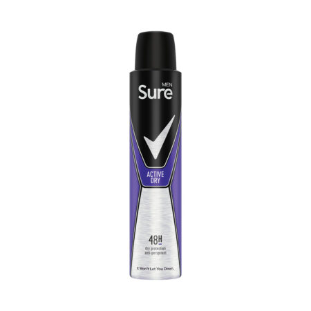 Sure Active Dry Antiperspirant Deodorant 250ml