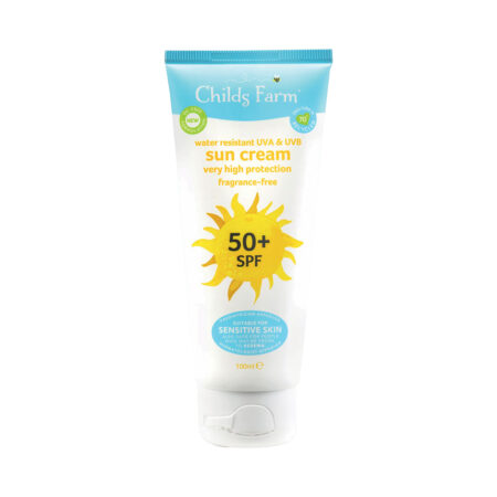 Childs Farm Baby & Kids Sun Cream 50+ SPF Fragrance-Free 100ml