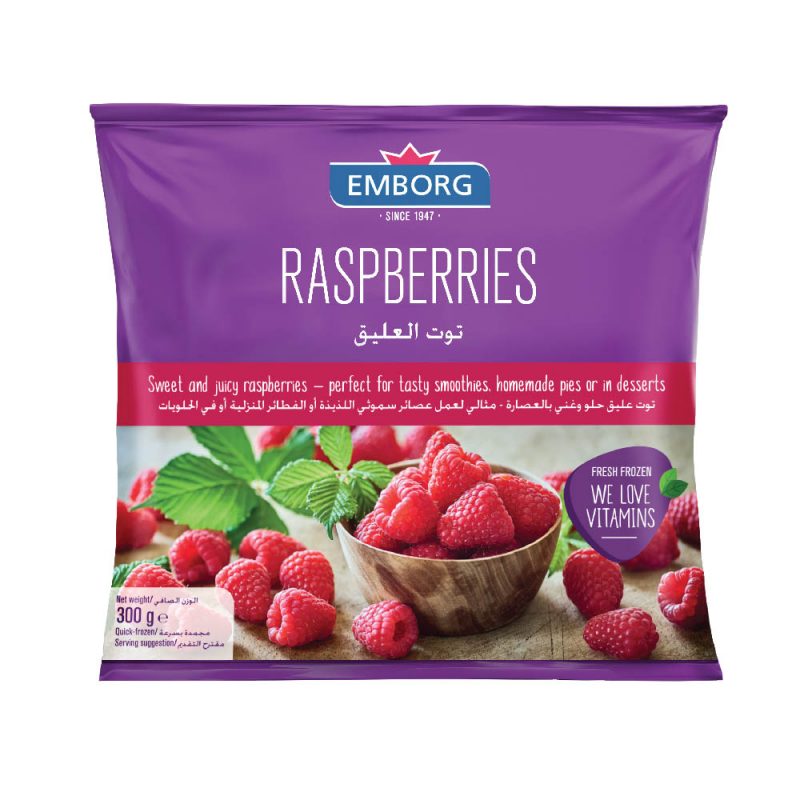 Emborg Raspberries 300g