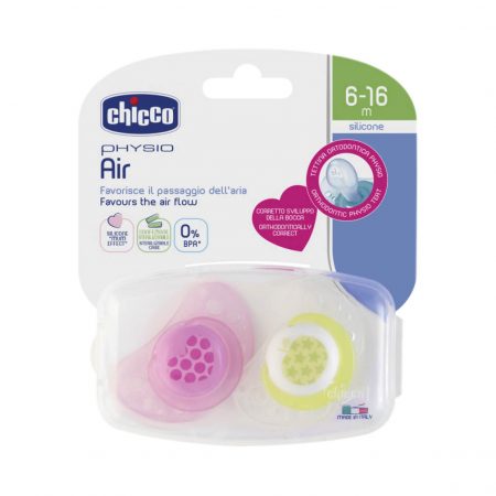 Chicco Soother Physio Air Girl 6-16M