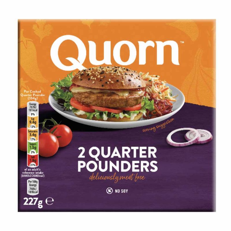 Quorn Quarter Pounders 227g