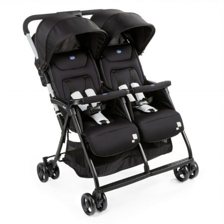 Chicco Ohlala Twin Stroller Black