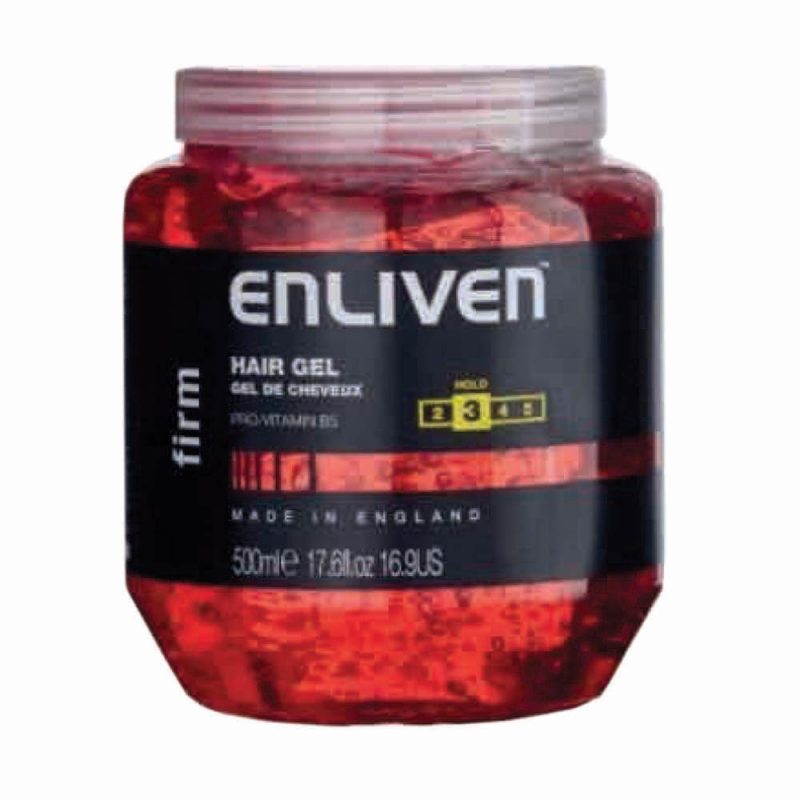 Enliven Hair Gel Firm Red 500ml