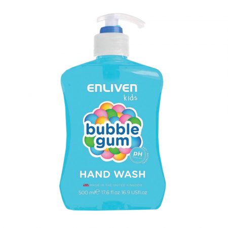 Enliven Antibacterial Handwash Kids Bubblegum 500ml