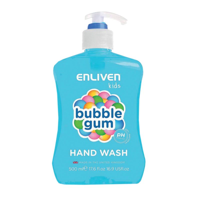 Enliven Antibacterial Handwash Kids Bubblegum 500ml