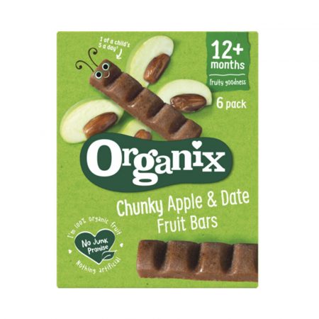 Organix Chunky Apple & Date Fruit Bars