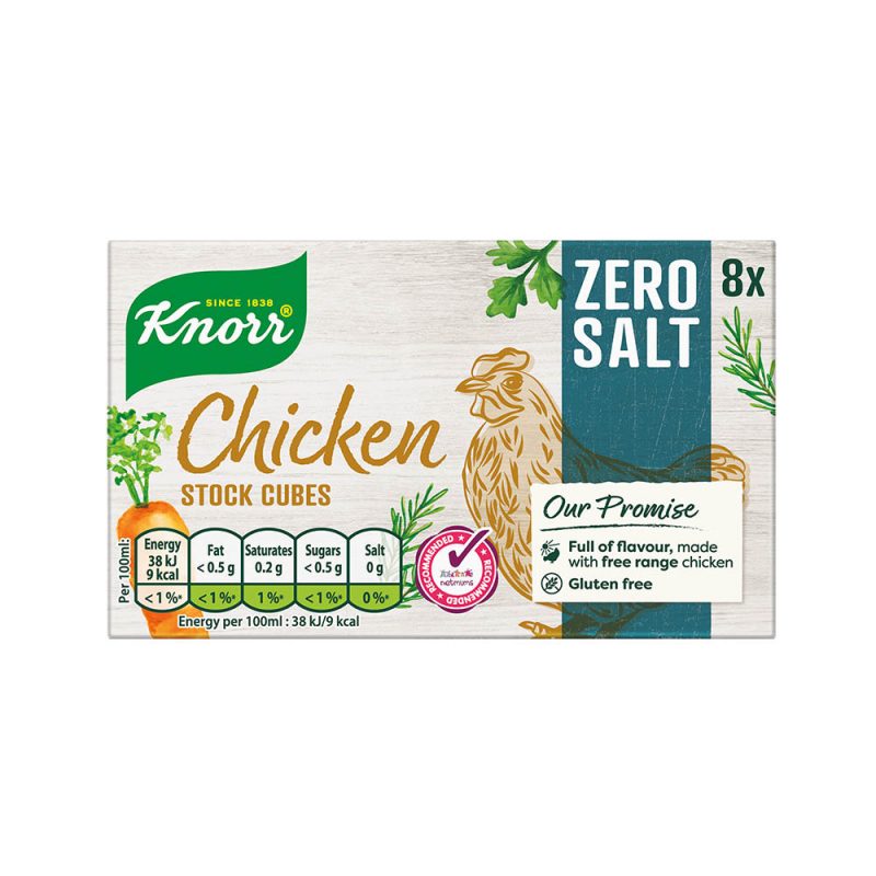 Knorr Zero Salt Chicken Stock Cubes