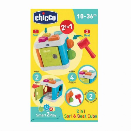 Chicco 2in1 Sort & Beat Cube