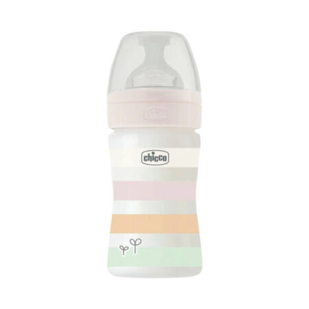 Chicco Well-Being Feeding Bottle Pink 150ml