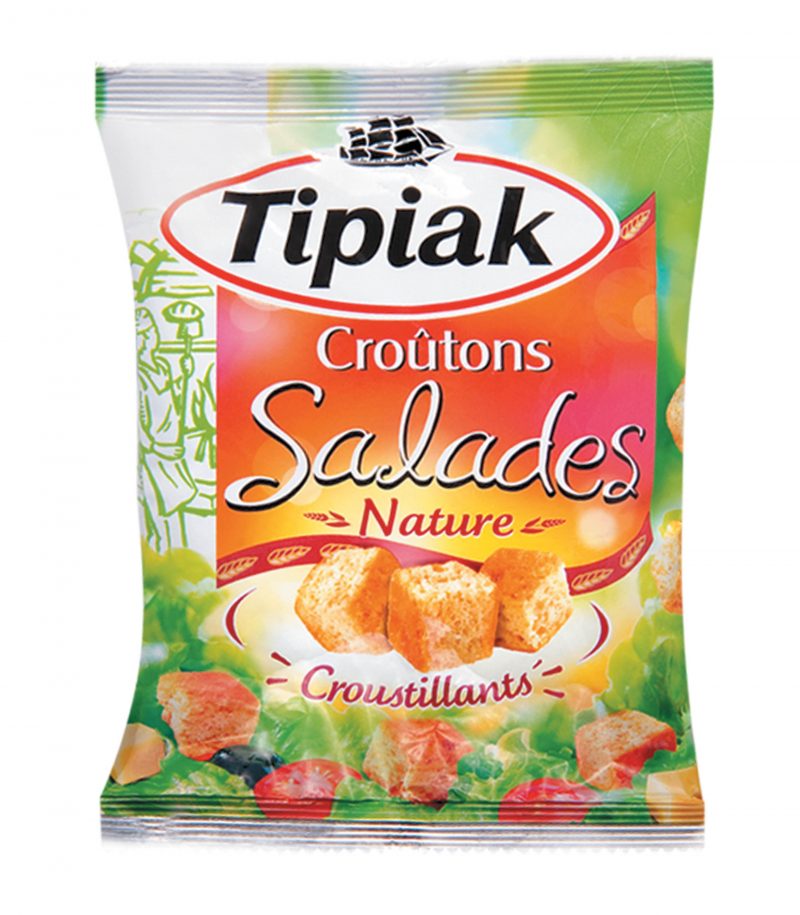Tipiak Plain Crutons For Salads 50g