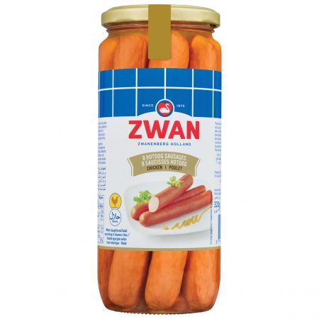 Zwan Chicken Hotdogs (Glass) 320G