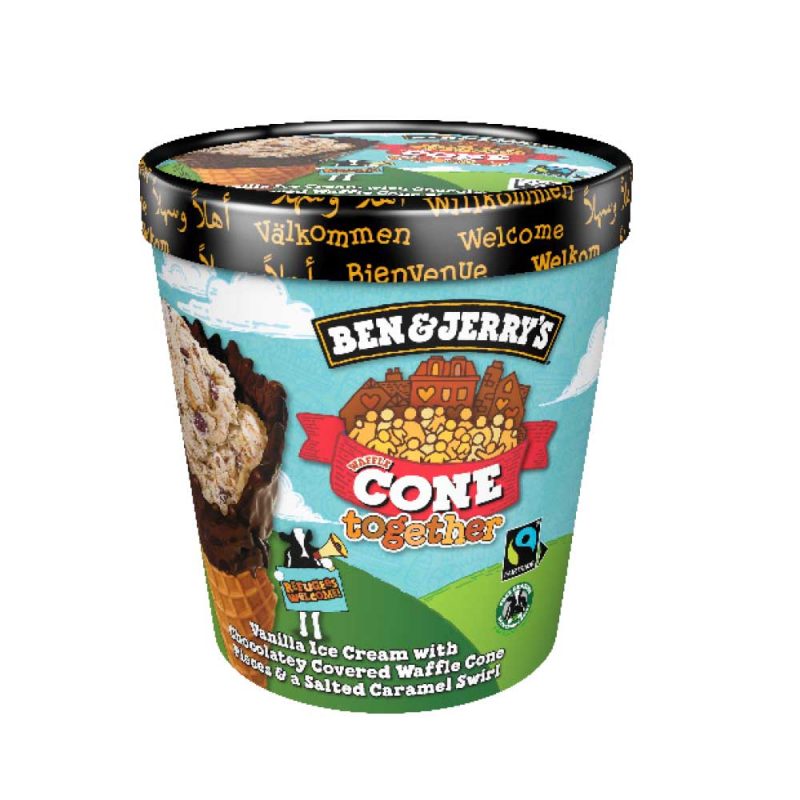 Ben and Jerry's Cone Together