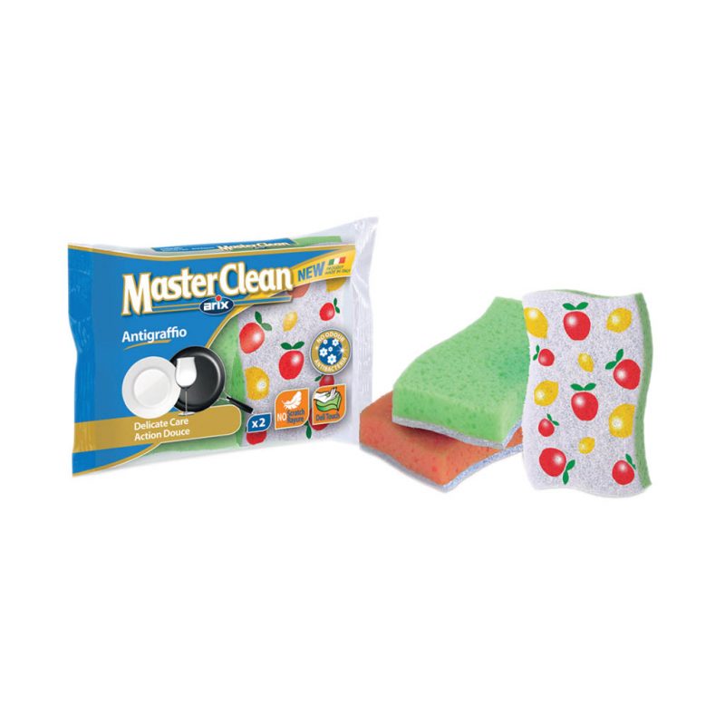 Masterclean sponge non scratch (Design) x2