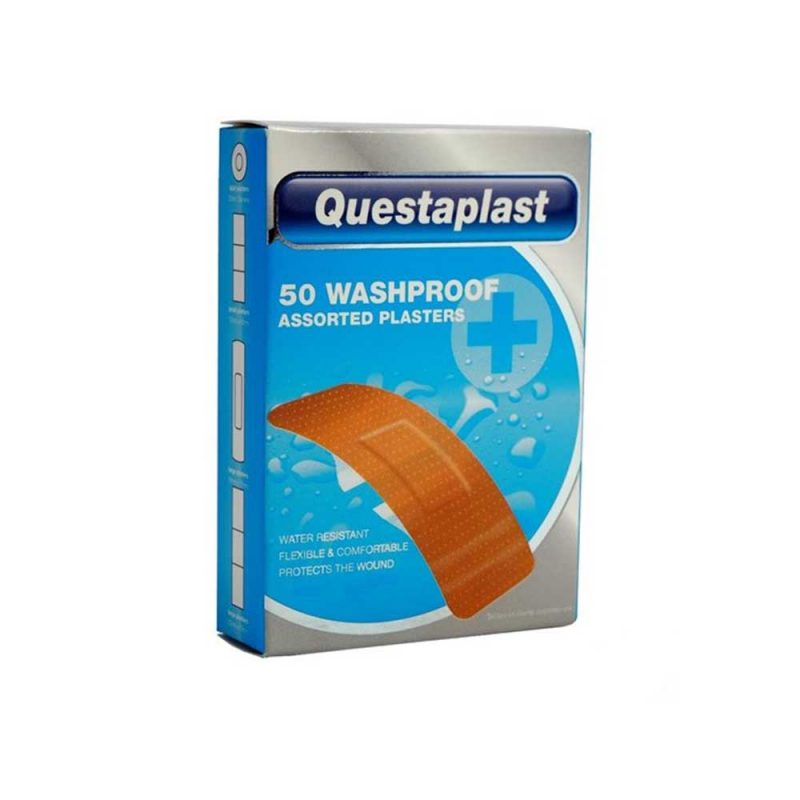 Questaplast Assorted Washproof Fabric Plasters