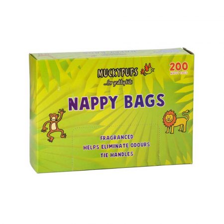 Box of 200 Muckypups Nappy bags