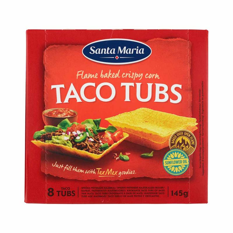 Santa Maria Taco Tubs x145g