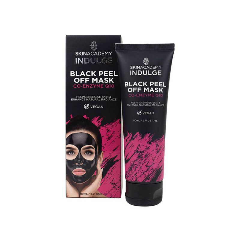 Skin Academy Black Peel Off Mask - Co-Enzyme Q10 12x80ml