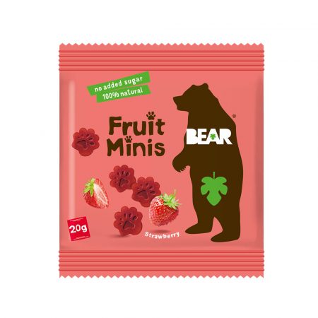Bear Fruit Minis Strawberry Single