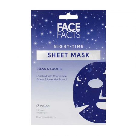Face facts Night Time Sheet Masks