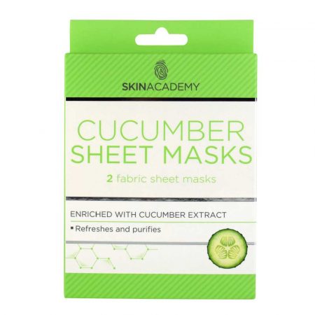 Skin Academy Sheet Mask- Cucumber