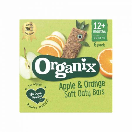 Organix Apple & Orange Soft Oaty Bars