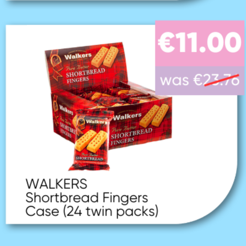 Walkers Shortbread Fingers 2 Pcs - What's Instore