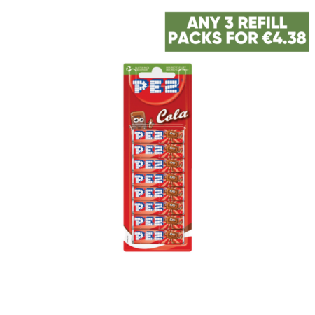 PEZ Cola Refill Pack 8 Pcs