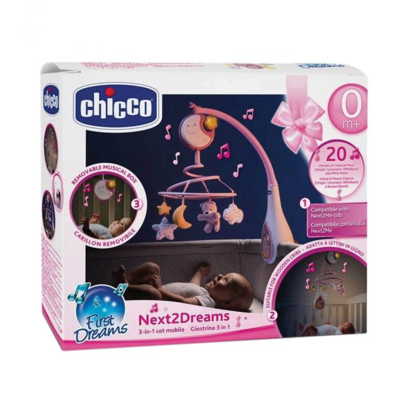 Chicco Next2Dreams Mobile Pink