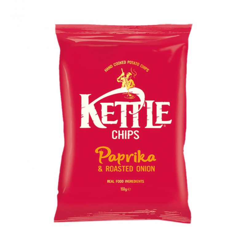 Kettle Chips Paprika & Roasted Onion