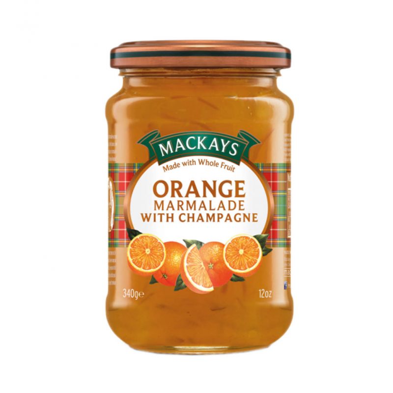 Mackays Orange Marmalade With Champagne 340g