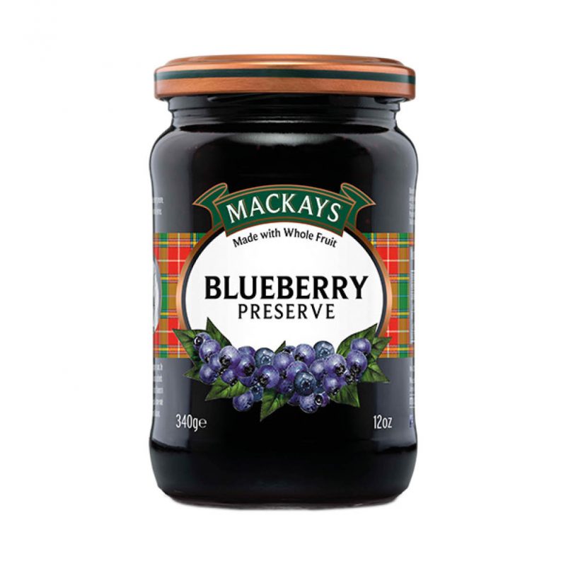 Mackays Blueberry Preserve 340g