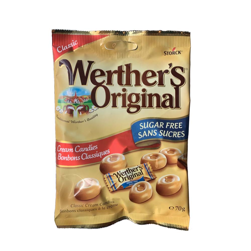 Werther's Original Cream Candies Sugar Free Bag