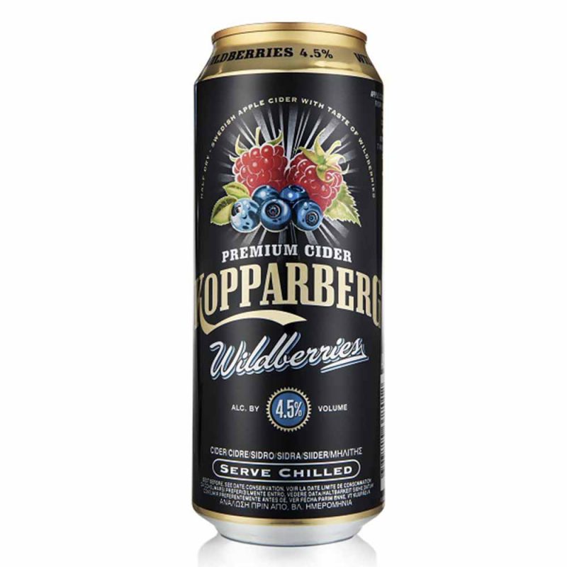 Kopparberg Wildberries Cider (can) 50cl