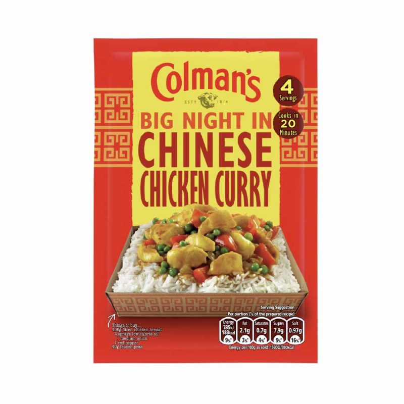 Coleman’s BNI Chinese Curry Mix