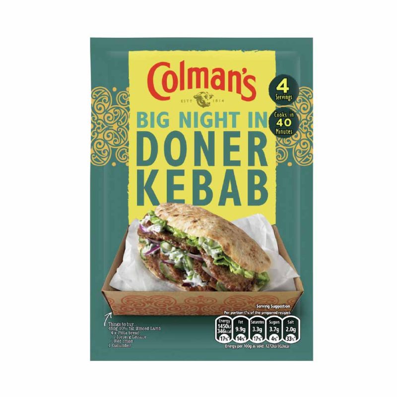 Coleman’s BNI Doner Kebab Mix