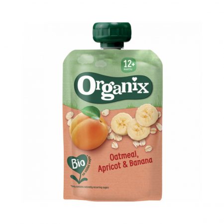 Private: Organix Oatmeal Apricot & Banana Pouch 100g
